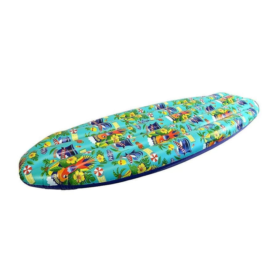 Wahu Tropikool Malibu Inflatable Pool Raft for Summer Fun