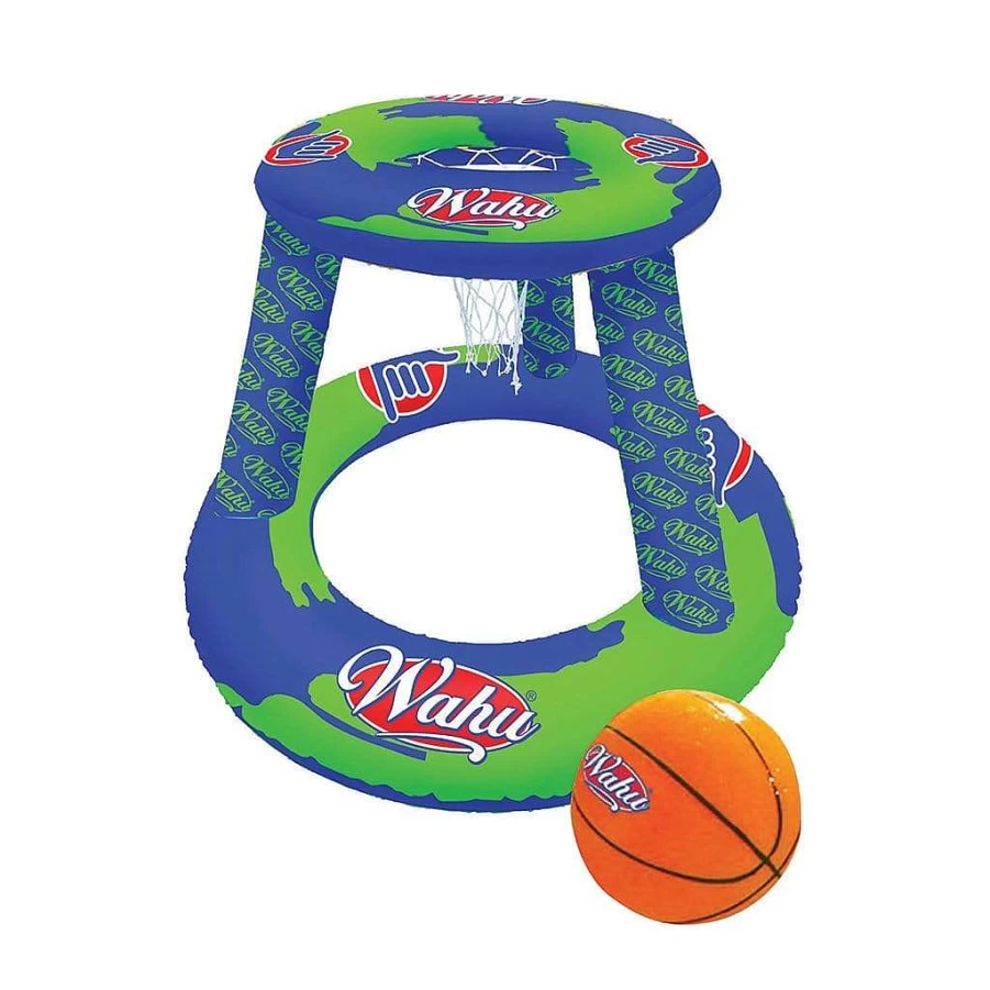 Wahu Pool Basketball - Floating Water Hoop Game for Outdoor Swimming Fun