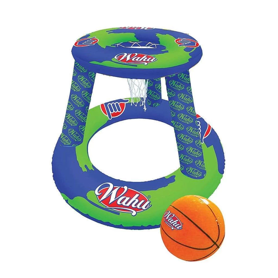 Wahu Pool Basketball - Floating Water Hoop Game for Kids & Adults, Durable Outdoor Swim Toy