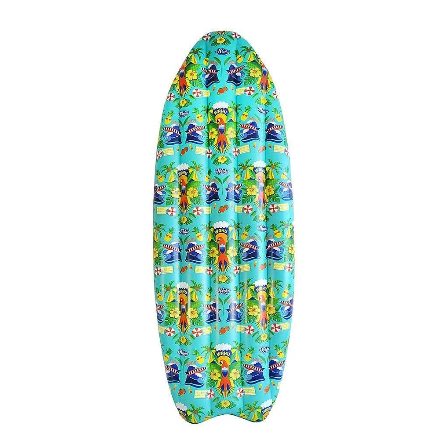 Wahu Tropikool Malibu Inflatable Pool Raft for Summer Fun and Relaxation