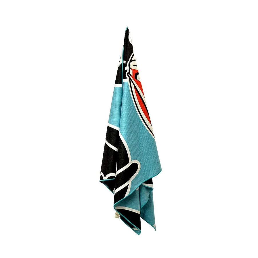Wahu Shaka Plus Beach Towel - Premium Summer Towel in Teal by Seeking Summer