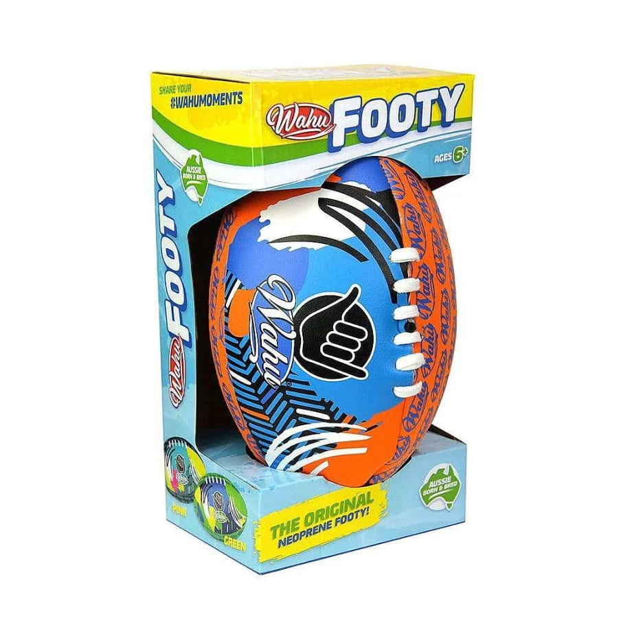 Wahu Footy - Official Wahu Brand Football for Outdoor Play and Training