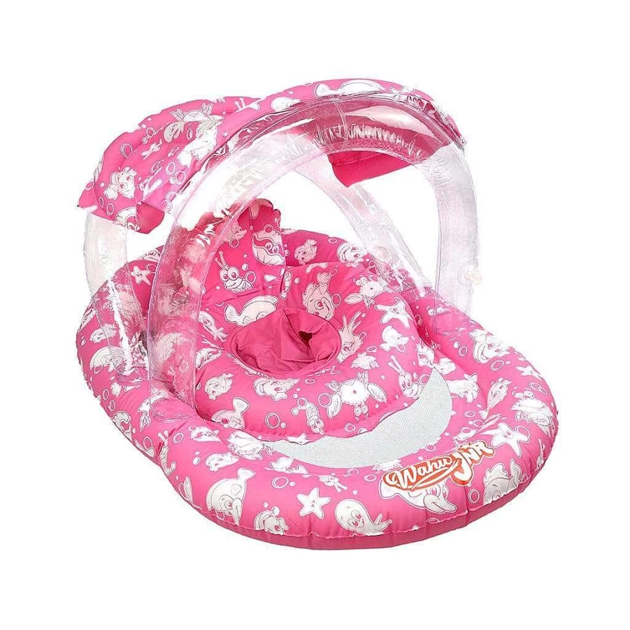 Wahu Junior Ring With Seat & Canopy - Kids Outdoor Play Equipment with Shade Cover