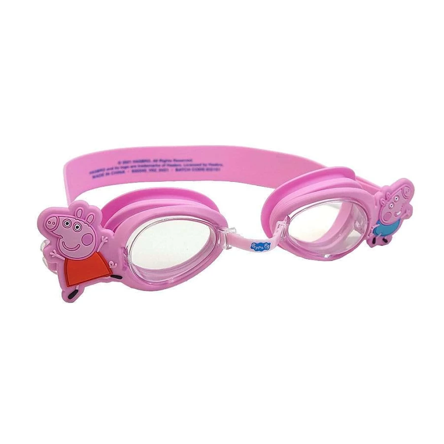 Wahu Peppa Pig Kids Swim Goggles - Children's Waterproof Swimming Glasses for Boys & Girls
