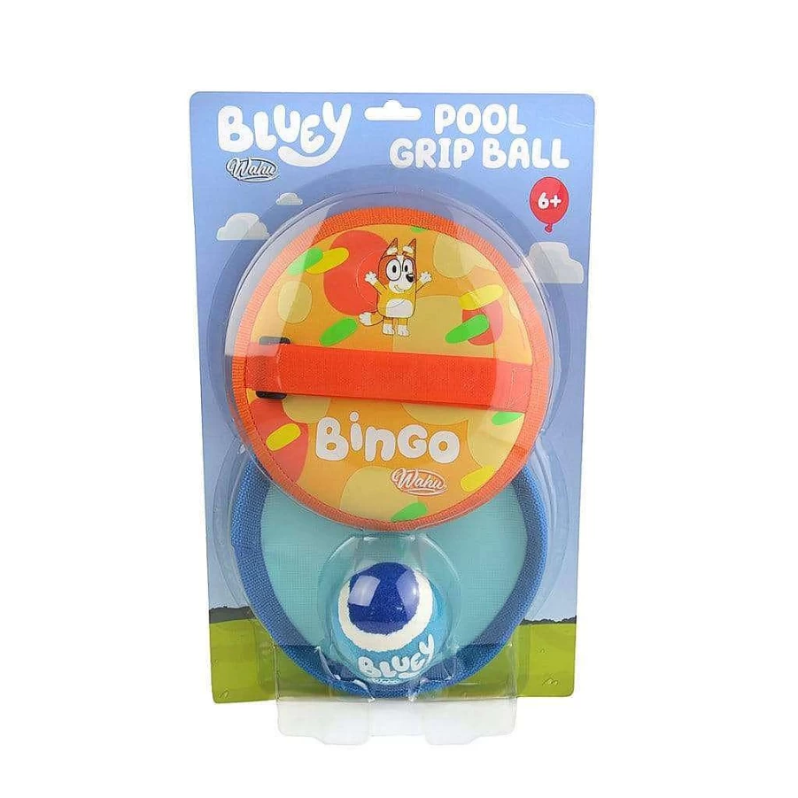 Wahu Bluey Pool Ball - Floating Grip Water Toy for Kids, Durable Outdoor Swim Play