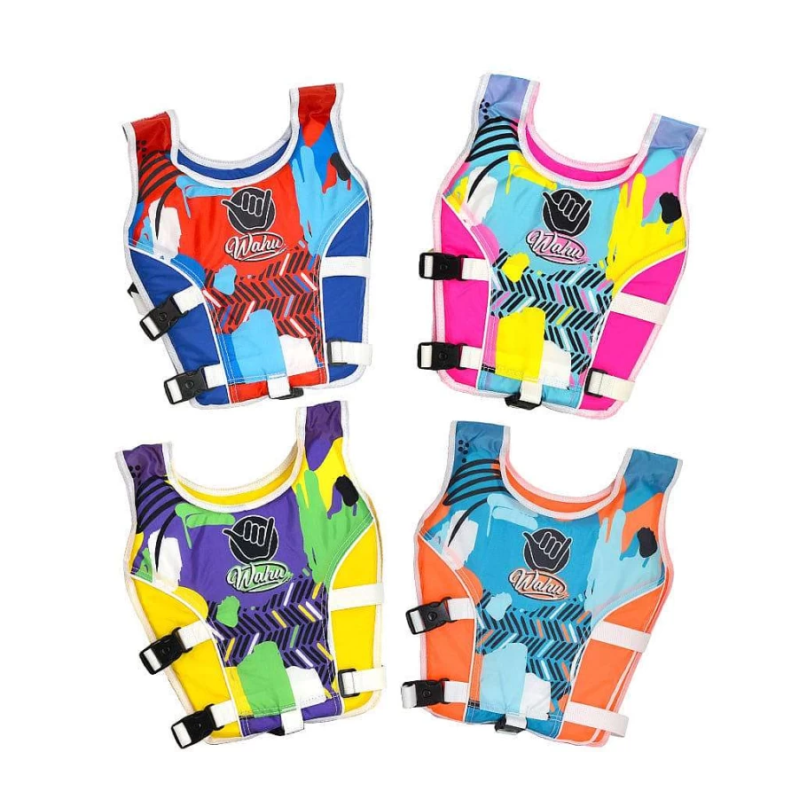 Wahu Kids Swim Vest for Children 25-30Kg - Medium Size Flotation Aid for Safe Swimming