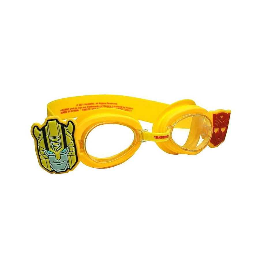 Wahu Transformers Themed Kids Swim Goggles for Boys & Girls - UV Protection, Anti-Fog, Comfortable Fit