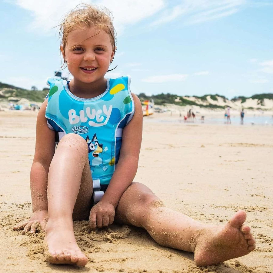 Wahu Bluey Kids Swim Vest for Children 15-25Kg - Safe & Comfortable Flotation Aid