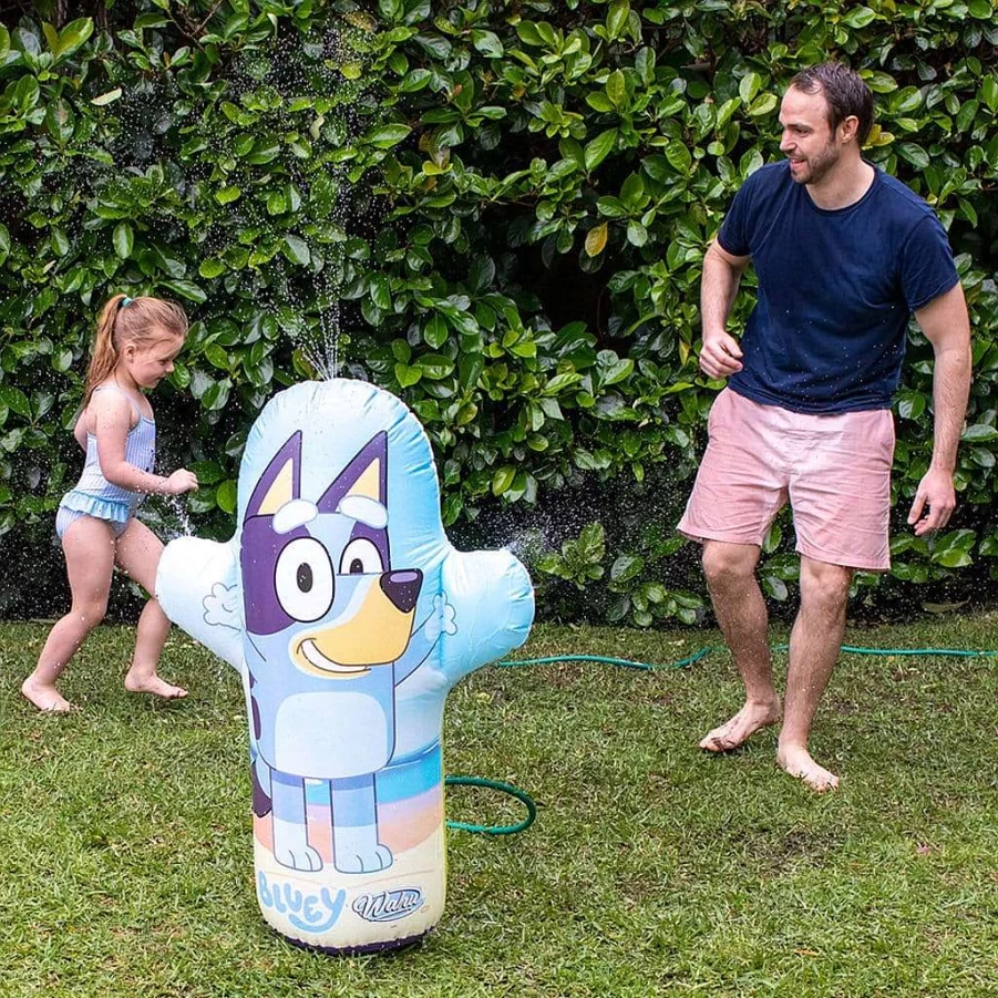 Wahu Bluey Backyard Splash Water Play Set for Kids - Outdoor Fun & Interactive Splash Toy
