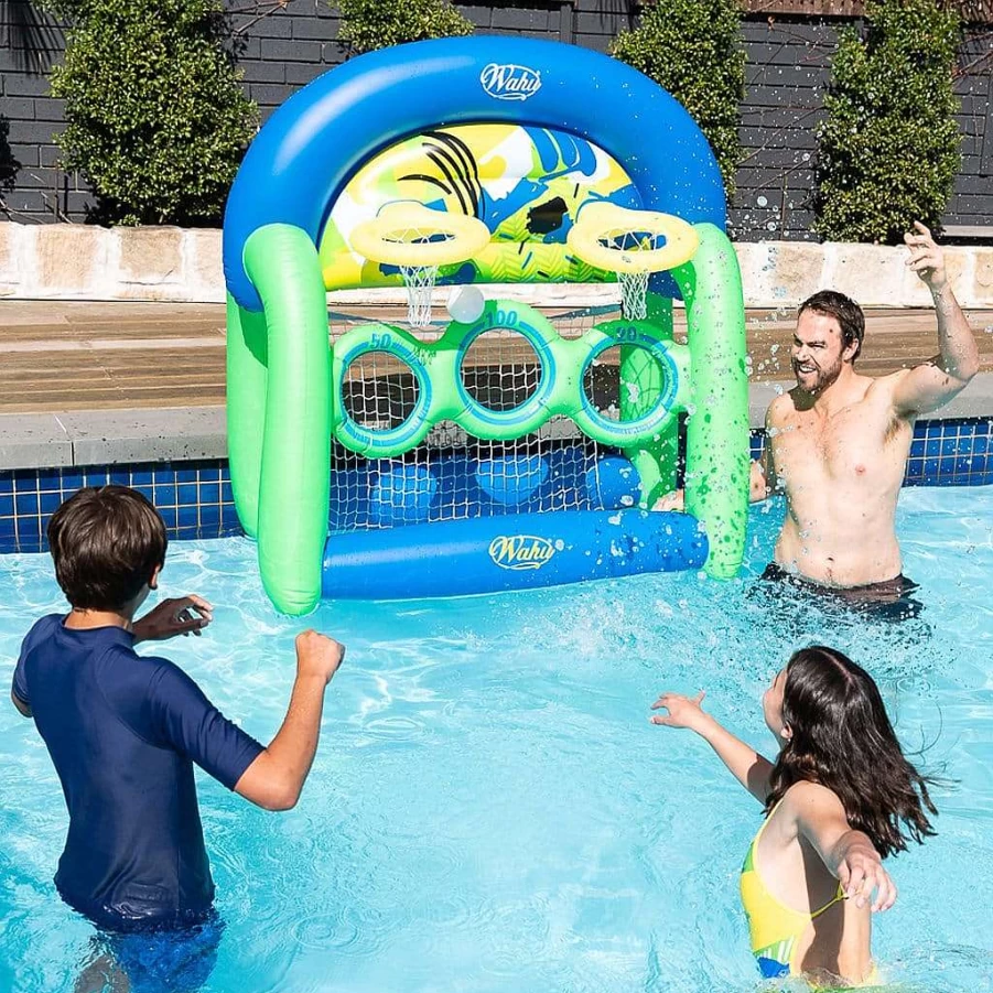 Wahu Skim 'N' Hoop Beach Game Set for Outdoor Fun and Family Activities