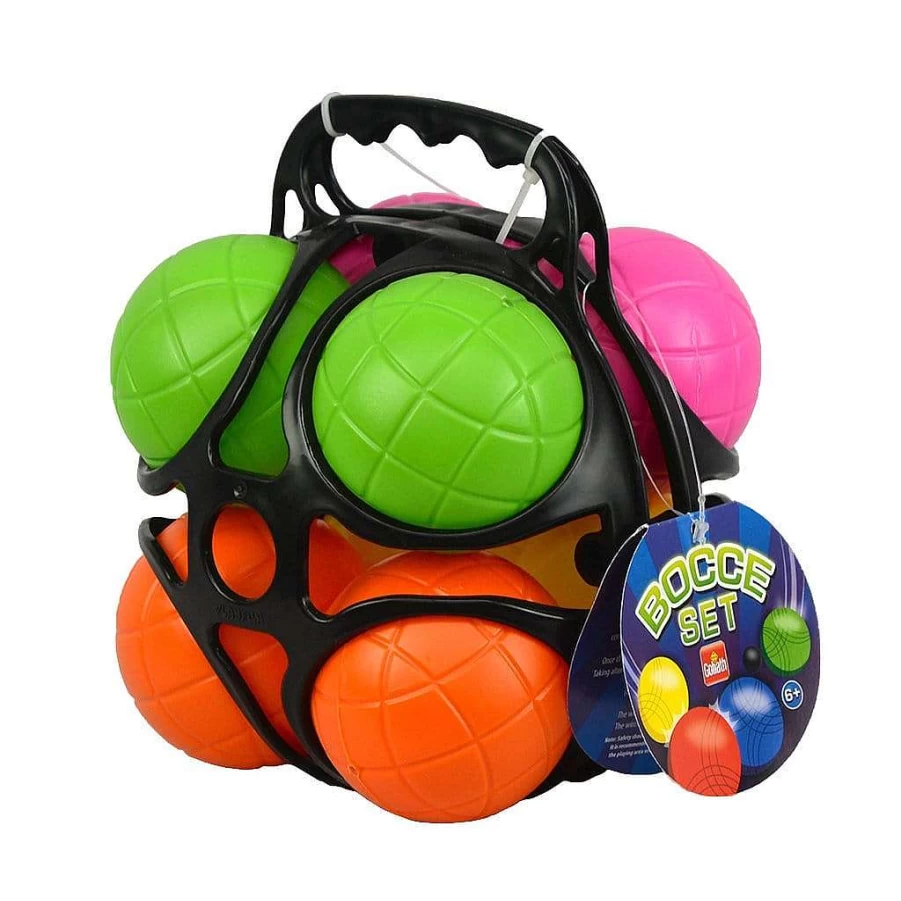 Wahu Bocce Ball Set - Premium Outdoor Lawn Games for Adults & Kids - Complete Bocce Set with Carrying Case