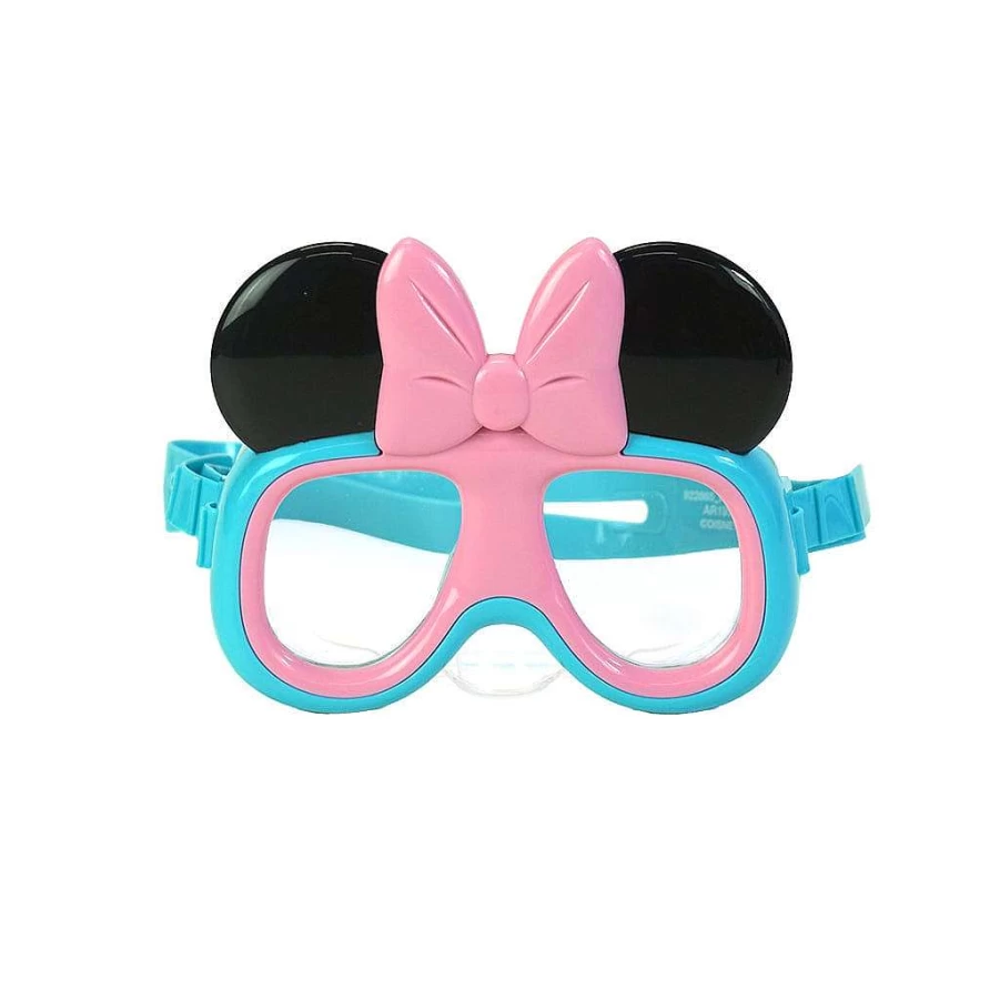 Wahu Minnie Mouse Swim Goggles for Kids - Disney Cartoon Character Swimming Mask