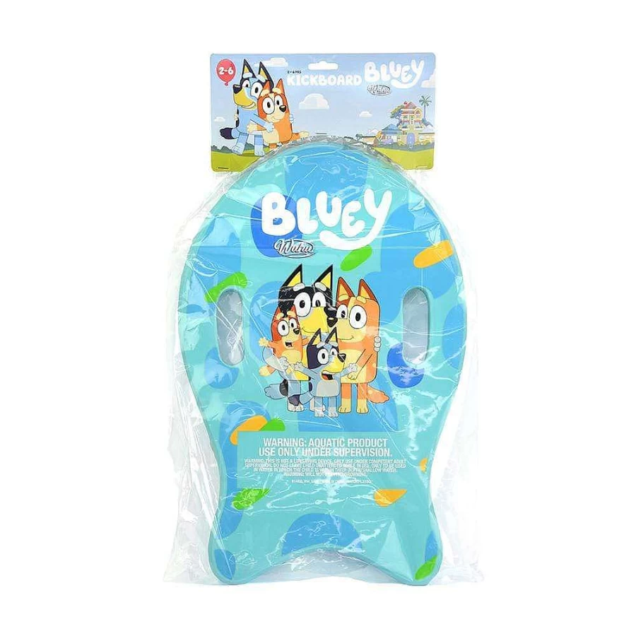 Wahu Bluey Kids Kick Scooter - Foldable Kickboard with Adjustable Handlebar for Children