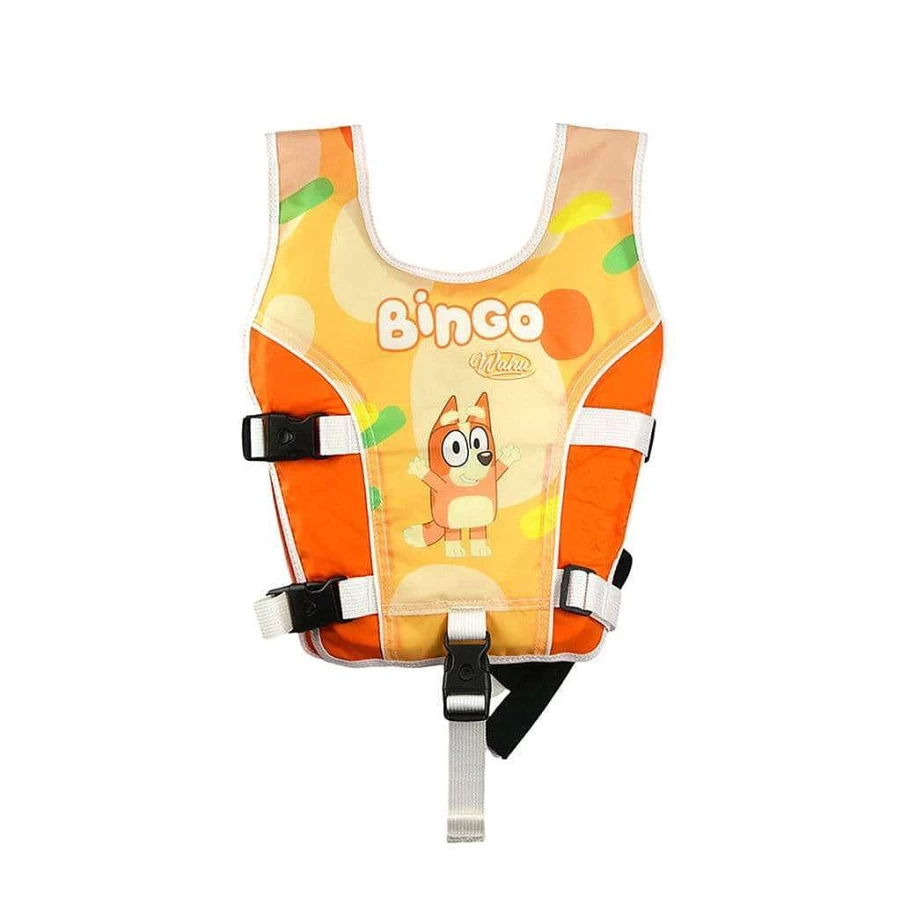 Wahu Bluey Kids Swim Vest - Medium Size for 25-30Kg, Children's Flotation Aid