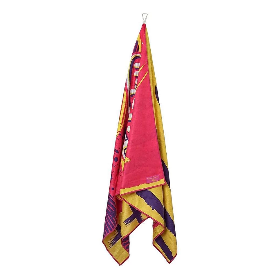 Wahu La Streets Pink Beach Towel - Summer Essential by Seeking Summer
