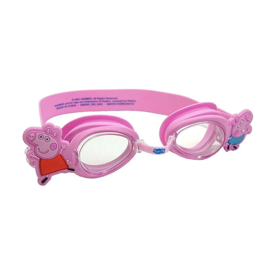 Wahu Peppa Pig Kids Swim Goggles - Children's Waterproof Swimming Glasses for Safe & Fun Pool Time