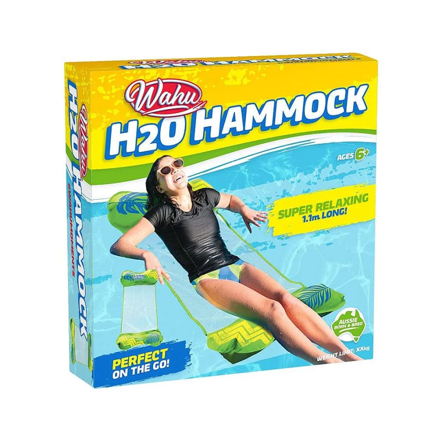 Wahu H2O Water Hammock - Portable Floating Hammock for Pool, Lake & Beach