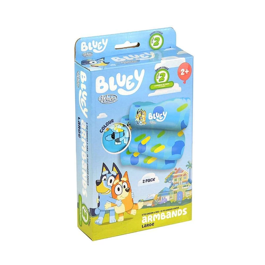 Wahu Bluey Kids Swim Armbands - Fun & Safe Pool Floats for Children