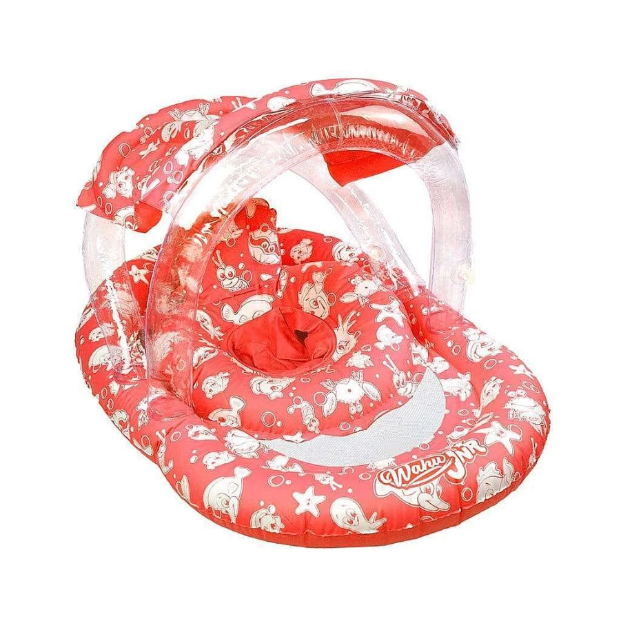 Wahu Junior Ring With Seat & Canopy - Kids Playground Swing Set with Adjustable Canopy for Outdoor Fun