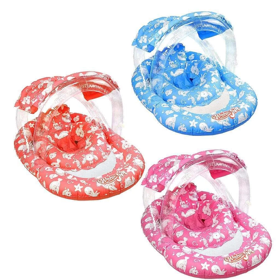 Wahu Junior Ring With Seat & Canopy - Kids Outdoor Play Equipment with Shade Cover