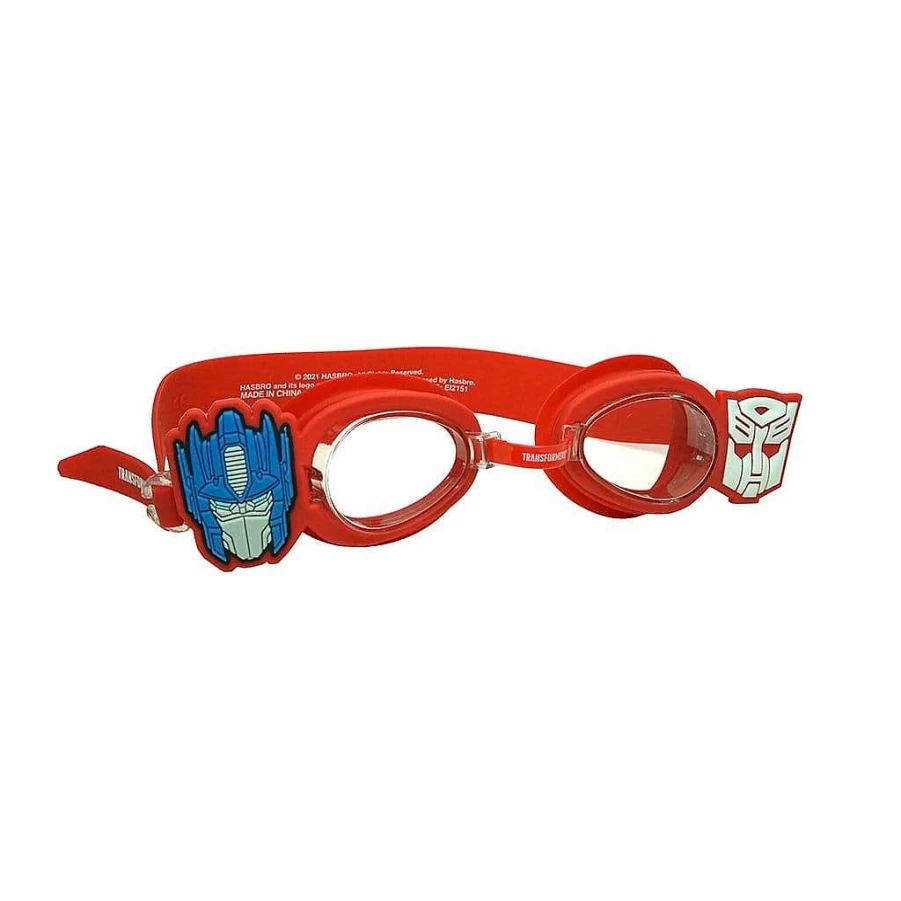 Wahu Transformers Themed Kids Swim Goggles for Boys & Girls - UV Protection, Anti-Fog, Comfortable Fit