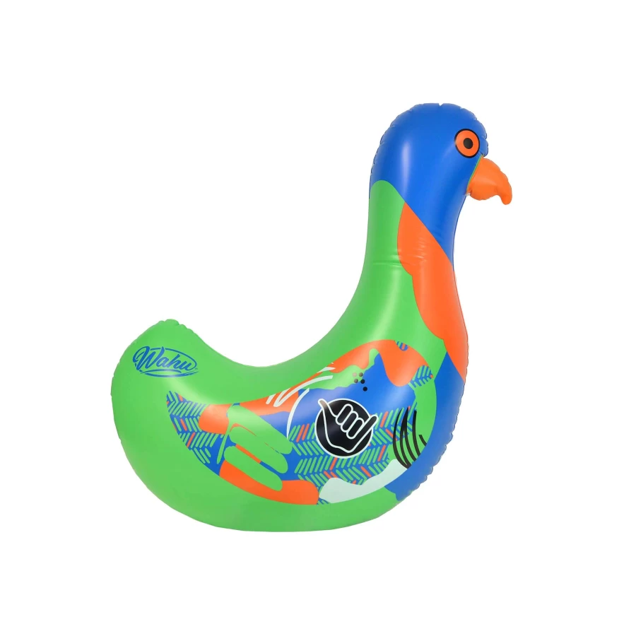 Wahu Pool Pets Rainbow Lorikeet Floating Toy for Kids - Colorful Bird Pool Float